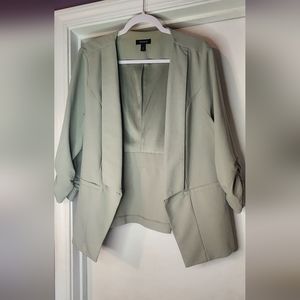Green Torrid Blazer Size 2